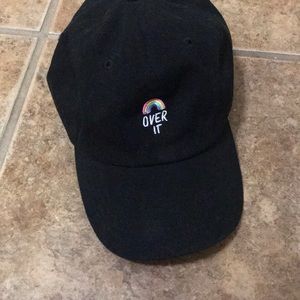 “Over it” graphic dad hat